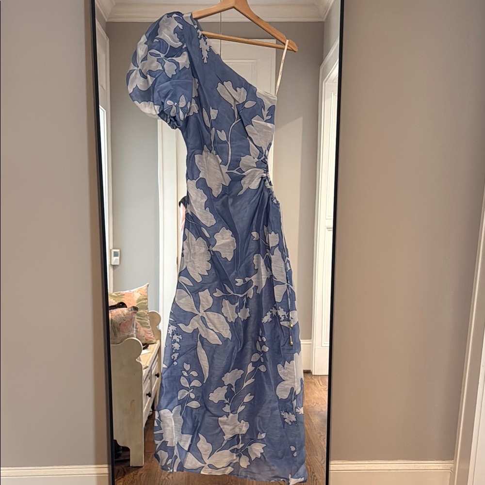 Kivari Amelie One Shoulder Maxi Dress
